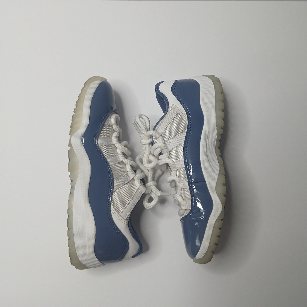 Air Jordan 11 Retro Low PreSchool Diffused Blue Shoe‎ FV5116-104 PS Size 3Y - Picture 8 of 9